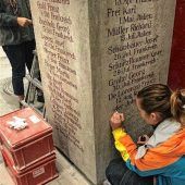 Saniertes Mahnmal ist wieder zurück