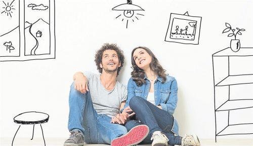 Den Traum von der eigenen Immobilie haben viele junge Paare – wir wollen bei der Erfüllung helfen. Foto PantherMedia