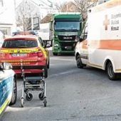 Frau nach Unfall auf Intensivstation