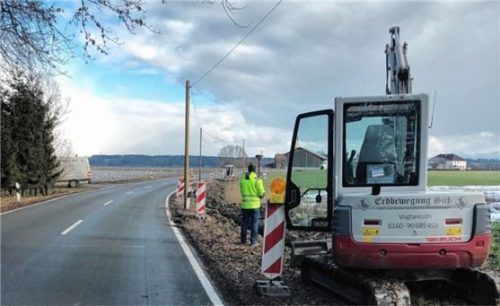 Die Bauarbeiten für die neuen Leitungen wurden im August fertiggestellt.Foto komro