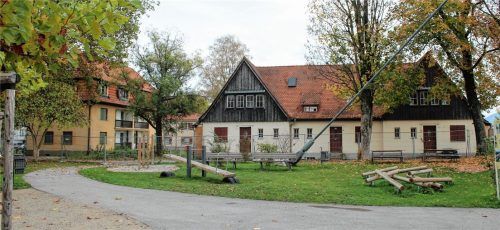 Die Baumeisterarbeiten des letzten Abschnitts der Werkssiedlung an der von-Bippen-Straße sollen im Dezember/Januar starten. Foto Riediger