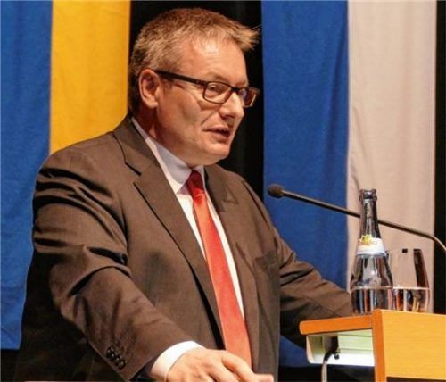 Die Festrede hielt Landtagsabgeordneter Josef Zellmeier (CSU).