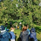 Schulstunde am Bauernhof