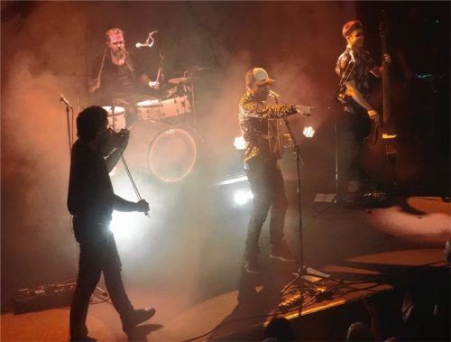 Die vier „Djangos“ bewiesen bei ihrem Auftritt stilistische Vielfalt. Foto Friedrich