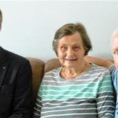 Goldener Hochzeitstag für ein diamantenes Ehepaar