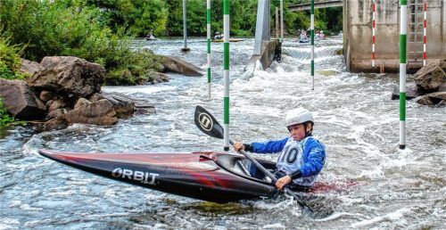 Marian Arnu belegte in Bad Kreuznach im Kajak-Einer den vierten Rang.