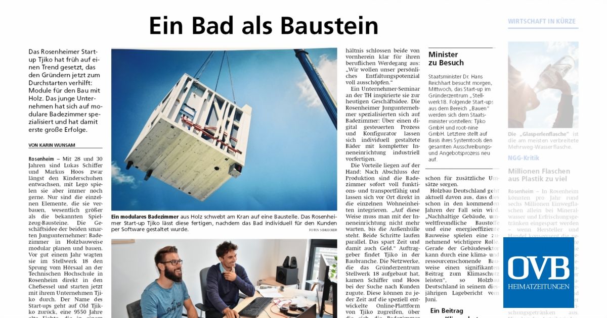 Ein Bad als Baustein - OVB Heimatzeitungen