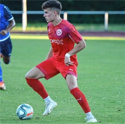Starke Leistung im 1860-Trikot: Der aus Unterhaching gekommene Offensivspieler Laurin Demolli.Foto Ruprecht