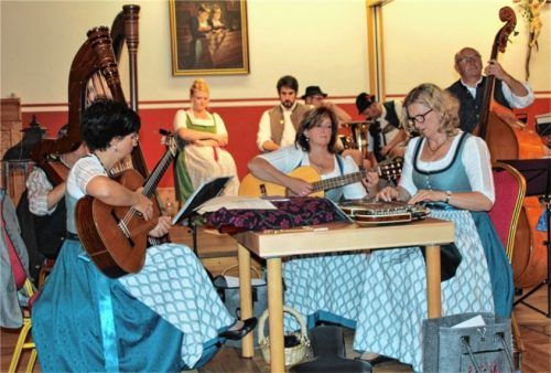 Stubenmusi in einzigartiger Qualität bot die Dettendorfer Saitenmusi.Foto  STRIM