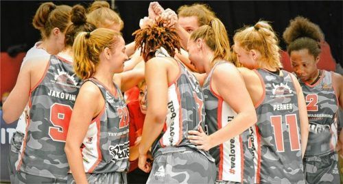 Wasserburgs Basketball-Damen sind bereit für das erste Heimspiel der Saison.Foto Hörndl