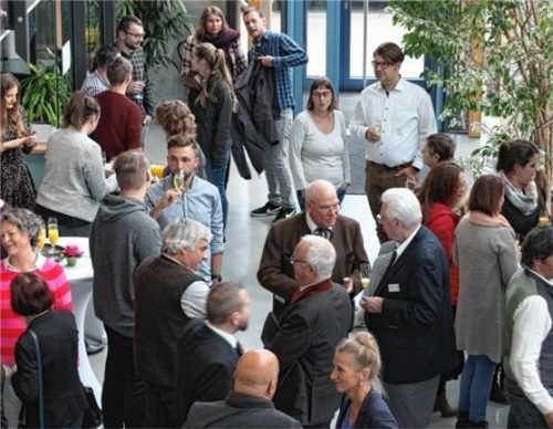 Zahlreiche Gäste feierten gemeinsam das 20-jährige Bestehen des Ingenieurbüros.Fotos Sedlbauer