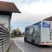1200 Lkws fahren gefühlt durch die Küche