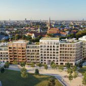 Exklusiv leben über der Isar