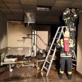 Brand im Weilheimer Krankenhaus
