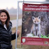 Debatte über Warnschild
