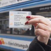 Fahrschein mit Verspätung