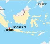 Jakarta geht unter