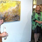 Beeindruckende Vernissage „Struktur trifft auf Farbe“