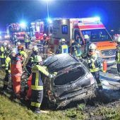 Mann nach Unfall bei Heldenstein schwer verletzt – Weitere Unfälle auf Autobahn bei Mühldorf