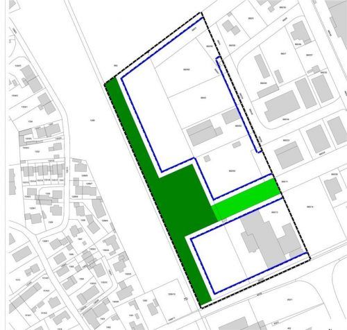 Im Vergleich zur ersten Planung bleibt deutlich mehr Wald erhalten. Das schreibt die Flächennutzungsplanänderung fest, die der Ausschuss beschlossen hat.Foto  Stadt