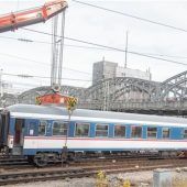 Bange Sekunden im Zug