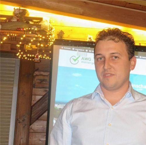 Andreas Kölbl will ins Rathaus. Die AWG hat ihn einstimmig nominiert. Foto Rath