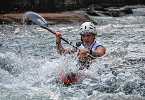 Bei der Weltmeisterschaft: Maria Weber.