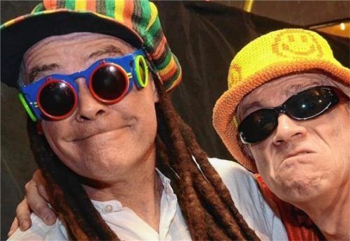 Bringen Stimmung mit: „Mark ’n’ Simon“.Foto re