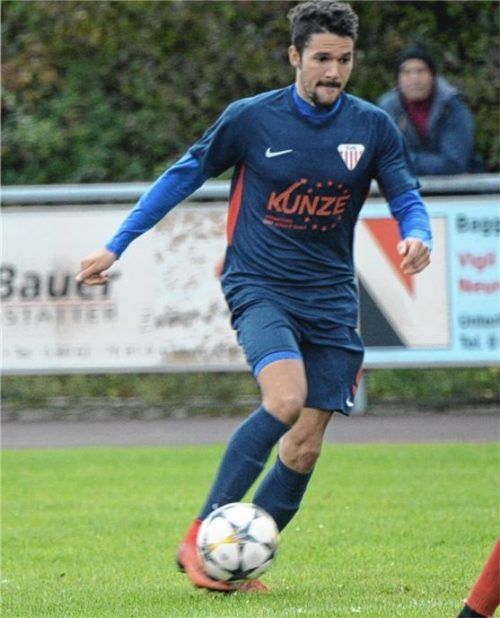 Charly Kunze erzielte beim SVN München den Siegtreffer für Bruckmühl. Foto Ruprecht