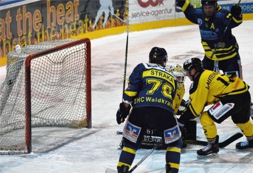 Der EHC Waldkraiburg besiegte Schongau mit 3:2. Foto  del Grosso