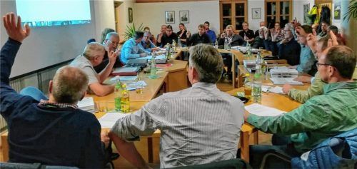 Der Gemeinderat genehmigt bei einer Gegenstimme den Haushaltsplan für das Jahr 2020, in dem für Investitionen eine Kreditaufnahme von gut 2,8 Millionen Euro vorgesehen ist.Foto Sperber