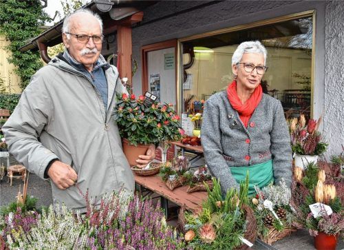 Der Ruhestand wartet: Hans und Sibylle Fritz sind noch bis Ende des Jahres für ihre Kunden da. Dann sperren sie das Geschäft zu.Fotos Schlecker