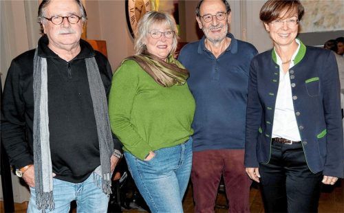 Die Gesichter der Haager SPD: Peter Syr, Eva Rehbein, Peter Bauer, Sissi Schätz (von links). Foto bauer