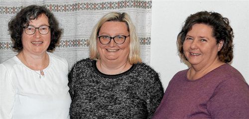 Die prägenden Gesichter des Bund Naturschutz in Haag: (von links) Rosmarie Pointner, Petra Datkewitz-Reichert und Evi Thanner. Foto bauer
