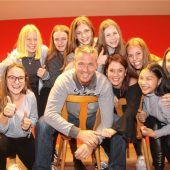 Ehrenreigen in der Sportlerfamilie