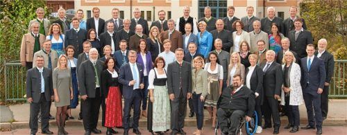Diese Kandidaten wollen für die CSU in den Kreistag einziehen. Foto Gerhard Winkler