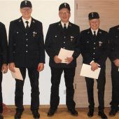 Für 160 Jahre Feuerwehrdienst geehrt