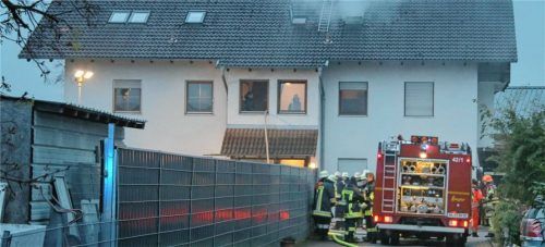 Ein psychisch Kranker hatte diese Wohnung in Mettenheim am 15. April in Brand gesetzt, jetzt wurde er verurteilt. Foto Eß/fib