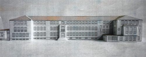 Ein Rathaus voller Leben und mit Alleinstellungsmerkmal:  Der ebenerdige, barrierefreie Eingangsbereich mit Bürgerbüro als zentrales Element wird an die Südseite verlegt. Foto Neuwirth