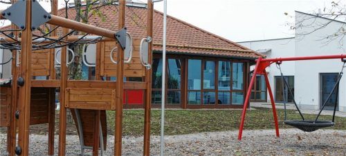 In Rekordzeit wurde aus dem ehemaligen Verwaltungsgebäude eine Kindertagesstätte. Foto  BAchmaier