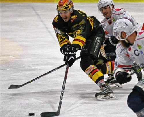 Florian Fischer und der EHC Bad Aibling gewannen das Heimspiel gegen Fürstenfeldbruck.