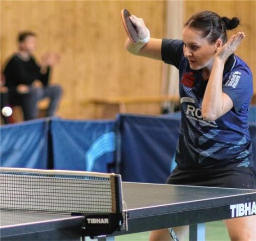 Iana Zhmudenko glich für Kolbermoor zum zwischenzeitlichen 3:3 aus.Foto Erlich