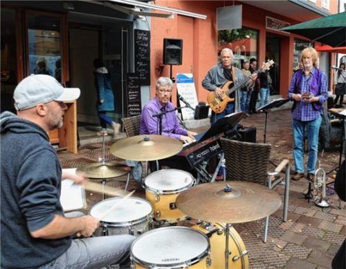 „Jazzica“ in ihrem Element.Foto Lüers
