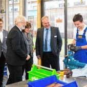 Informieren und ausprobieren bei „Jobstart-Handwerk“