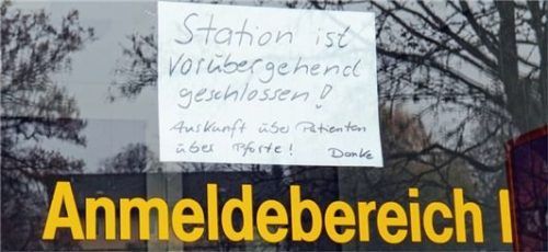 Krisenmodus in der Klinik – doch nun soll wieder der Alltag einkehren.Foto Weithofer