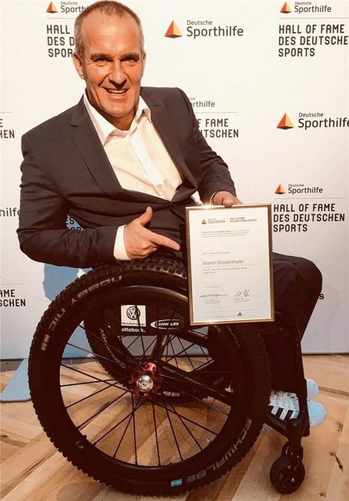 Martin Braxenthaler ist neues Mitglied in der „Hall of Fame“ des deutschen Sports.