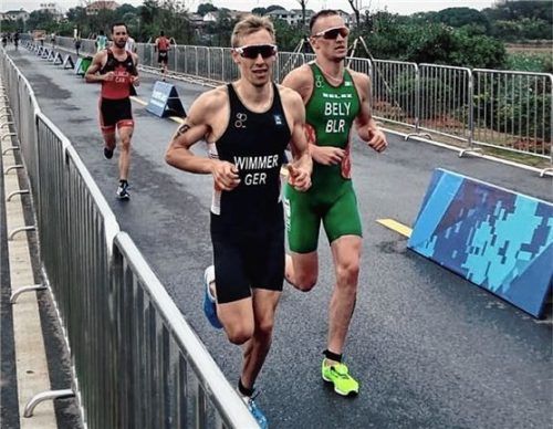 Mit einem starken Lauf machte Robert Wimmer in China noch einige Plätze gut.