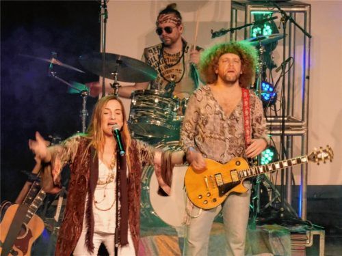 Muriel te Loo, die Janis Joplin der Niederlande, machte ihrem Namen bei „Piece of My Heart“ alle Ehre.Foto Olliges