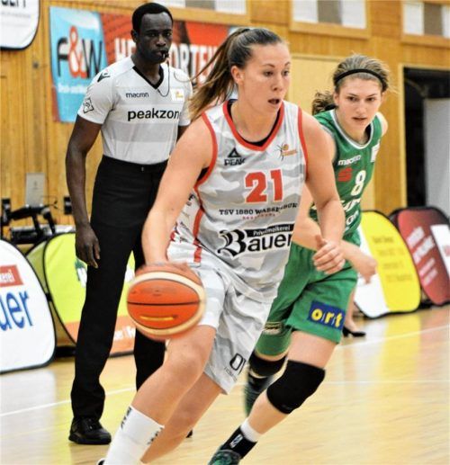 Nach den Spielen mit dem Nationalteam kann sich Svenja Brunckhorst voll auf das Sonntag-Heimspiel gegen Spitzenreiter Keltern konzentrieren. Foto  Hörndl