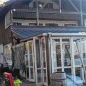 Seegaststätte Ecking: Licht und Schatten